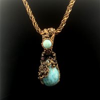 Halskette Alcozer & J Dame in  Metall-Legierung Calcedonio C178BA14 - C178BA14